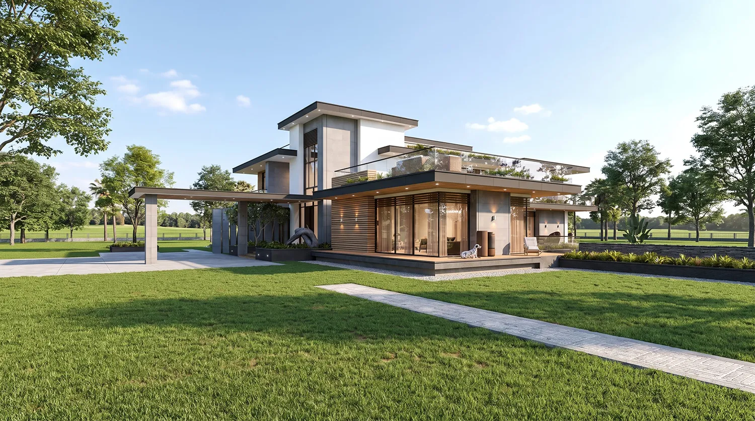1-Acre Sprawling Farmhouse Plot Cuts